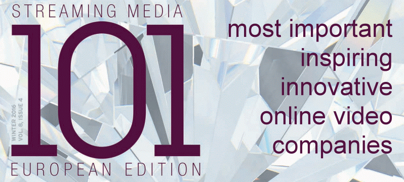 THEOplayer Chosen as One of the Streaming Media 101 Europe most influential online video companies.gif