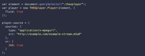 VR Configuration THEO Docs