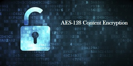 AES-128 content encryption