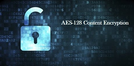 AES-128 content encryption