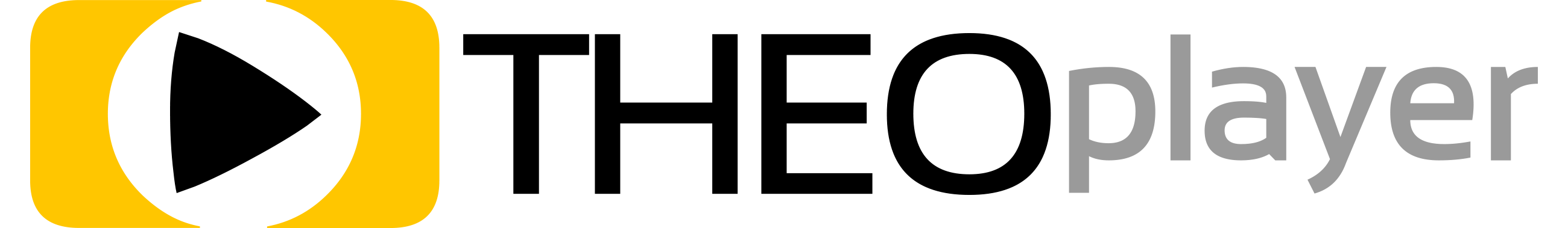 THEOplayer logo mail horizontal