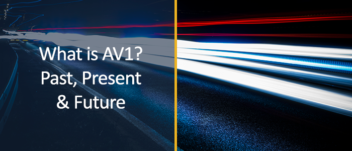 Av1 is here. THEOplayer gives you the right information